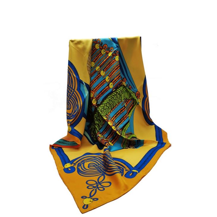 100% Double Sided Silk Scarf