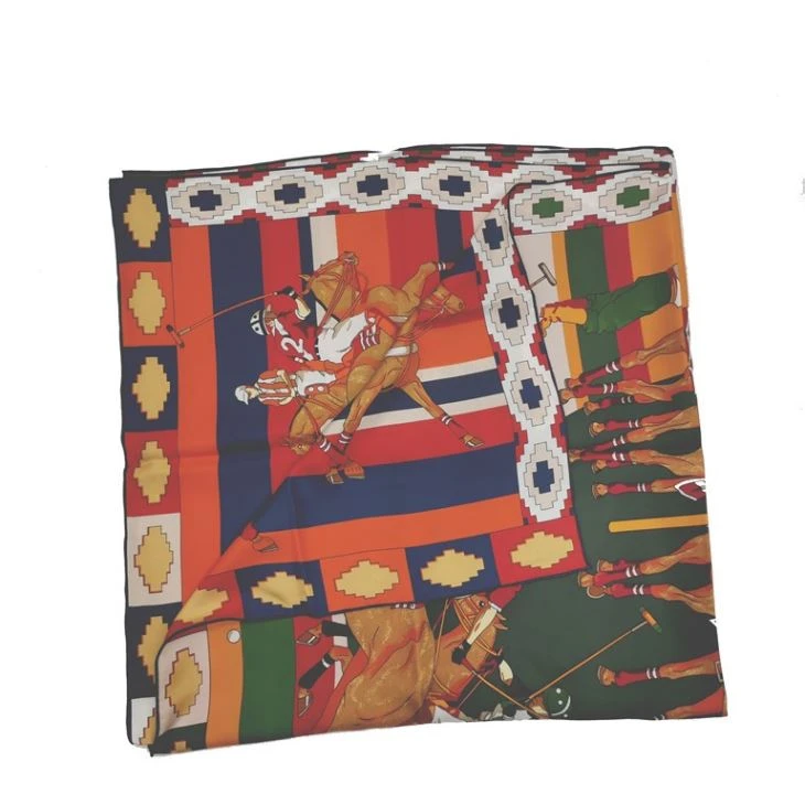 Double Sided Digital Printing Silk Scarf