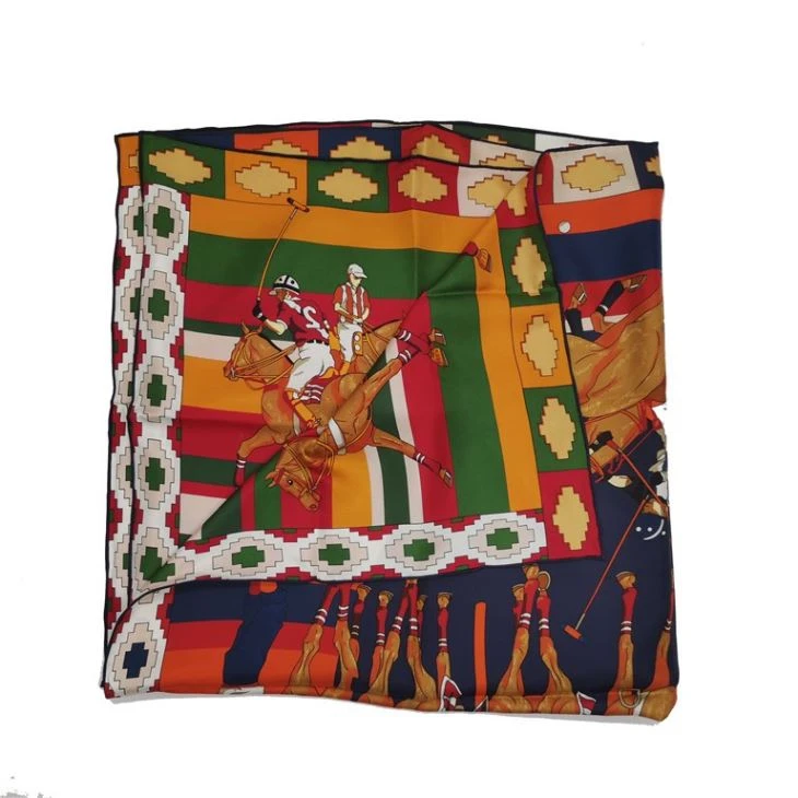 Double Sided Digital Printing Silk Scarf