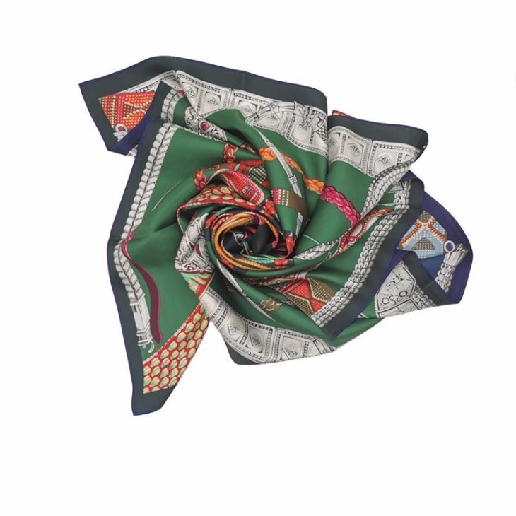 Belly Dance Hand Scarf 14mm Silk Twill Scarf